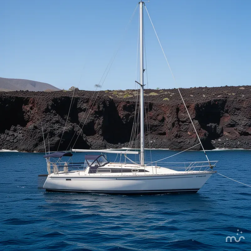 The Image of O'Day 322 Wing Keel 1987 - 0