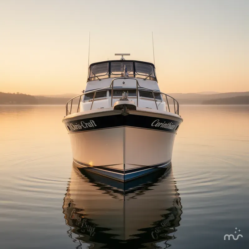 Slide: The Image of Chris-Craft 380 Corinthian 1980 - 1