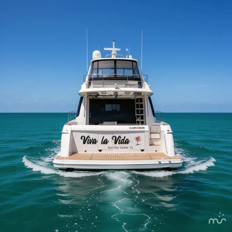 Slide: The Image of Carver 530 Voyager Pilothouse 2000 - 2