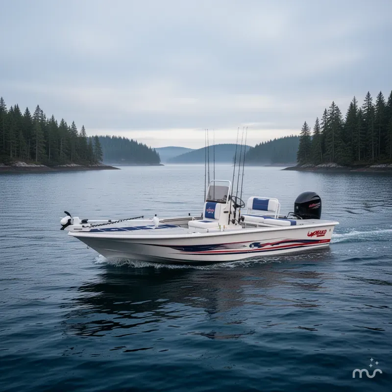 Slide: The Image of Mako 18 Pro Skiff Patriot Edition 2025 - 4
