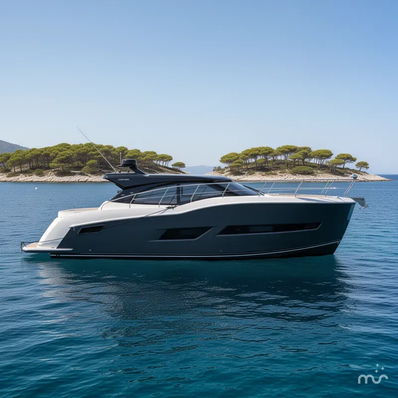 Slide: The Image of Carver Yachts C43 Coupe 2019 - 2