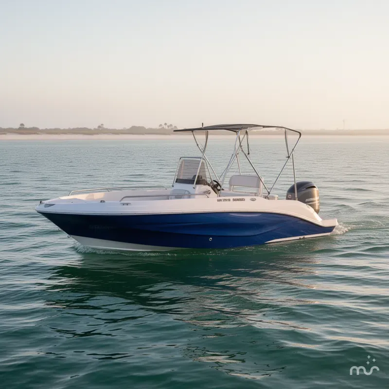 Slide: The Image of Hurricane SunDeck Sport 205 OB 2021 - 1