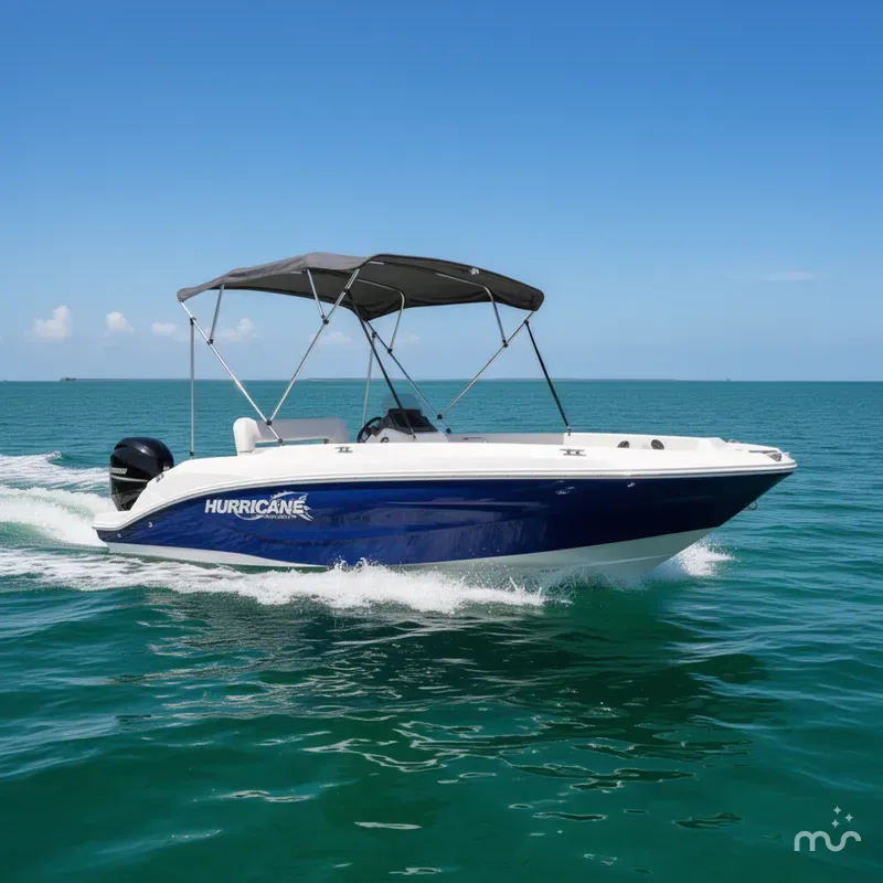 Slide: The Image of Hurricane SunDeck Sport 205 OB 2021 - 0