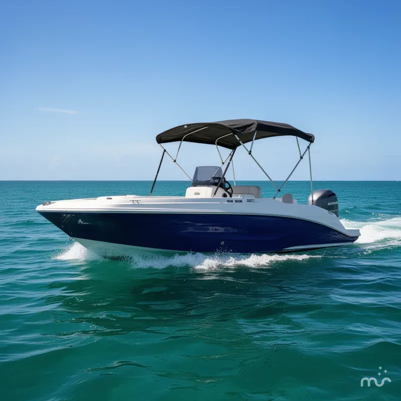 Slide: The Image of Hurricane SunDeck Sport 205 OB 2021 - 1