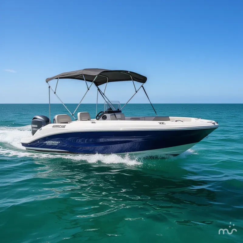 Slide: The Image of Hurricane SunDeck Sport 205 OB 2021 - 0