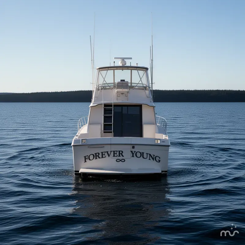 Slide: The Image of Carver Yachts 3227 Convertible 1985 - 1