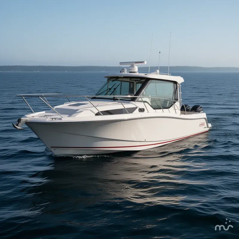 Slide: The Image of Boston Whaler 325 Conquest 2023 - 2