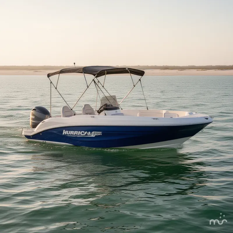 Slide: The Image of Hurricane SunDeck Sport 205 OB 2021 - 0