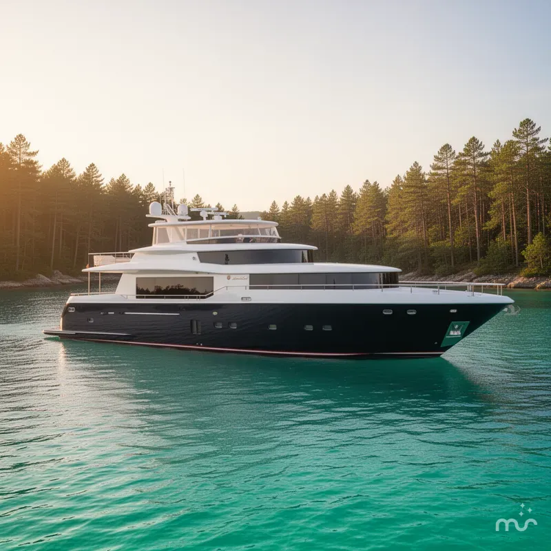Slide: The Image of Johnson 87' Motor Yacht 2006 - 2