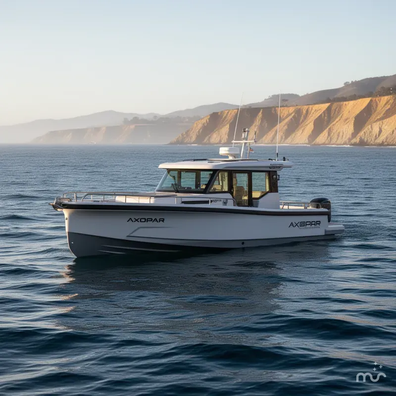 Slide: The Image of Axopar 29XC Cross Cabin MEDITERRANA EDITION 2025 - 1