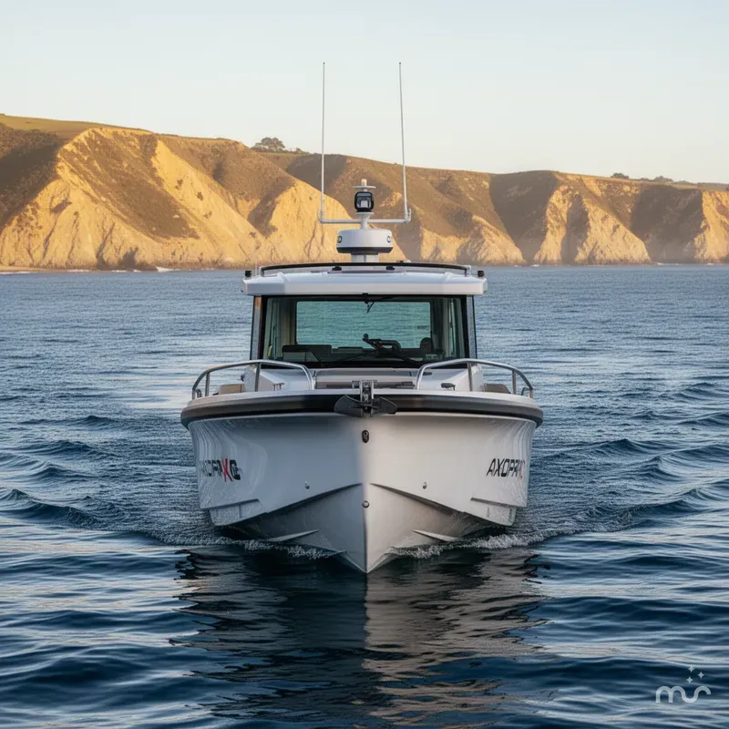 Slide: The Image of Axopar 29XC Cross Cabin MEDITERRANA EDITION 2025 - 2