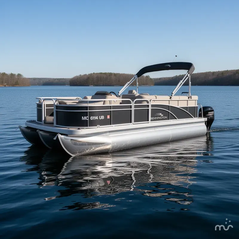 Slide: The Image of Bennington 188SF Pontoon 2017 - 2