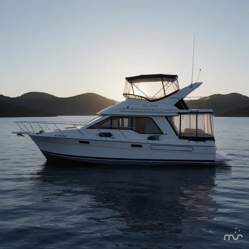 Slide: The Image of Bayliner 3388 Motor Yacht 1998 - 0