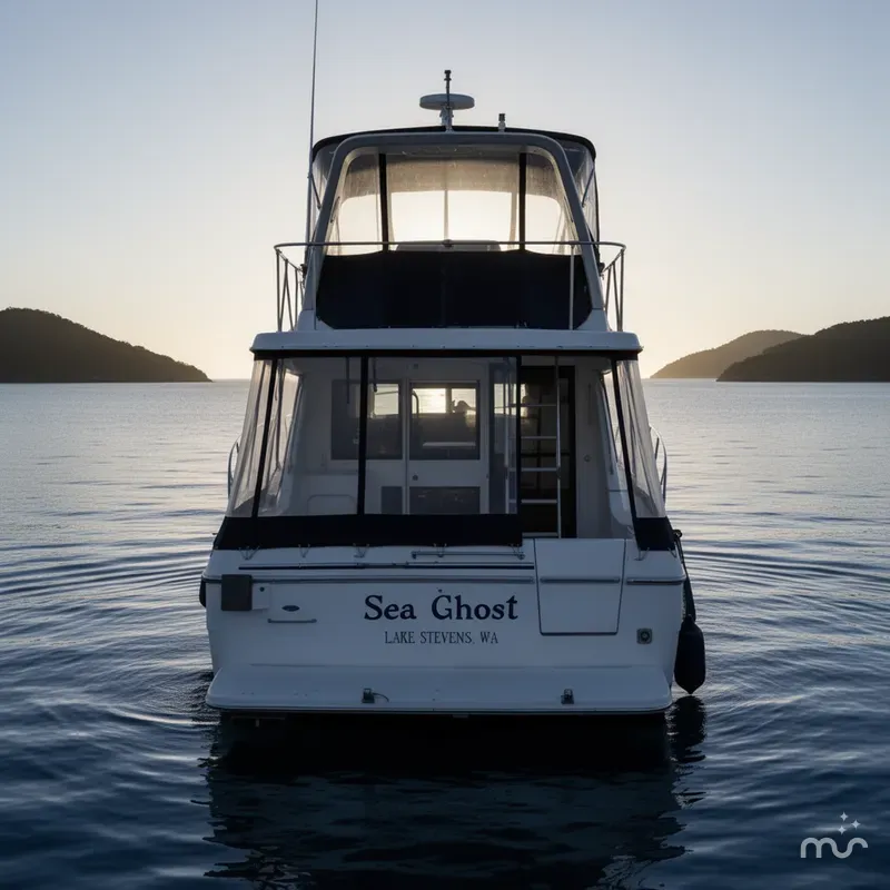 Slide: The Image of Bayliner 3388 Motor Yacht 1998 - 1