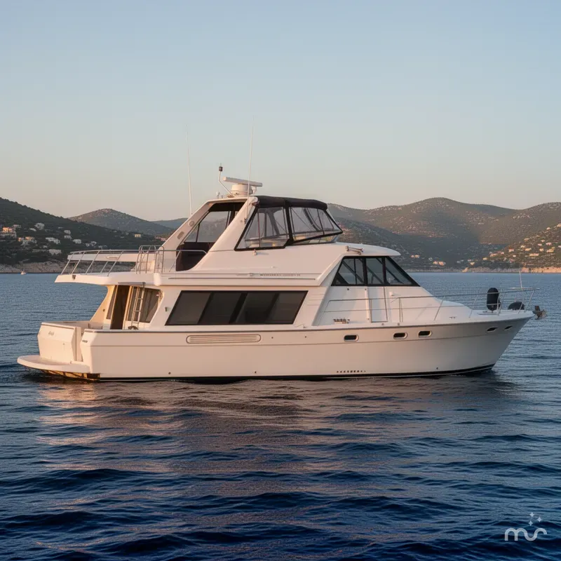 Slide: The Image of Bayliner 4788 Pilot House Motoryacht 1998 - 2