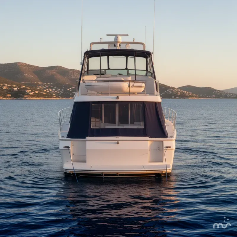 Slide: The Image of Bayliner 4788 Pilot House Motoryacht 1998 - 3
