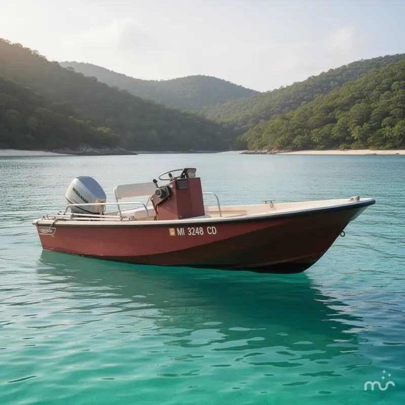 The Image of Boston Whaler 150 Montauk Red Dot 1980 - 0