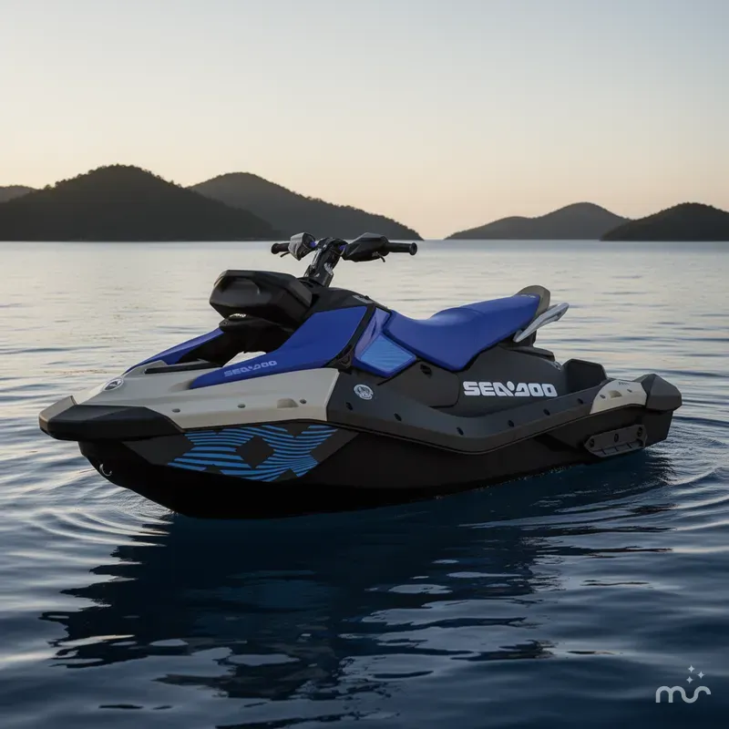 Slide: The Image of Sea-Doo Spark Trixx for 3 iBR and audio in option 2025 - 1