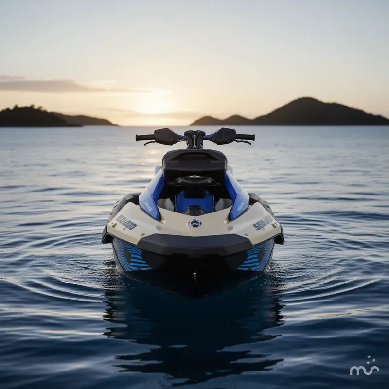 Slide: The Image of Sea-Doo Spark Trixx for 3 iBR and audio in option 2025 - 2