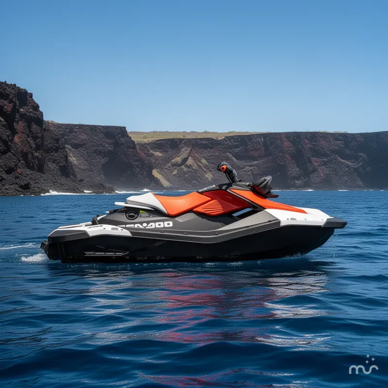 Slide: The Image of Sea-Doo Spark Trixx for 1 iBR and audio in option 2025 - 4