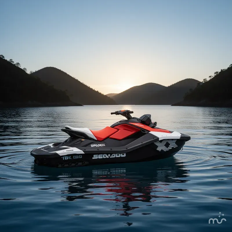 Slide: The Image of Sea-Doo Spark Trixx for 1 iBR and audio in option 2025 - 4