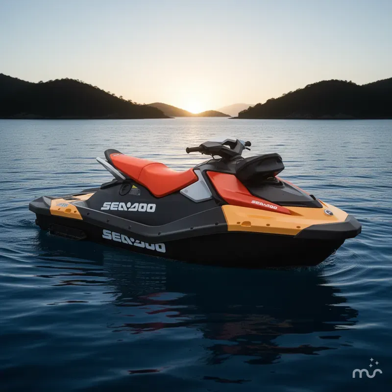 Slide: The Image of Sea-Doo Spark 3up 90 hp iBR Convenience Package Sound System 2024 - 0