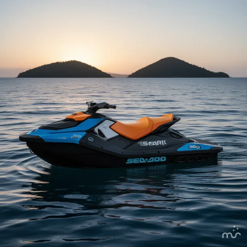Slide: The Image of Sea-Doo Spark 3up 90 hp iBR Convenience Package Sound System 2024 - 1