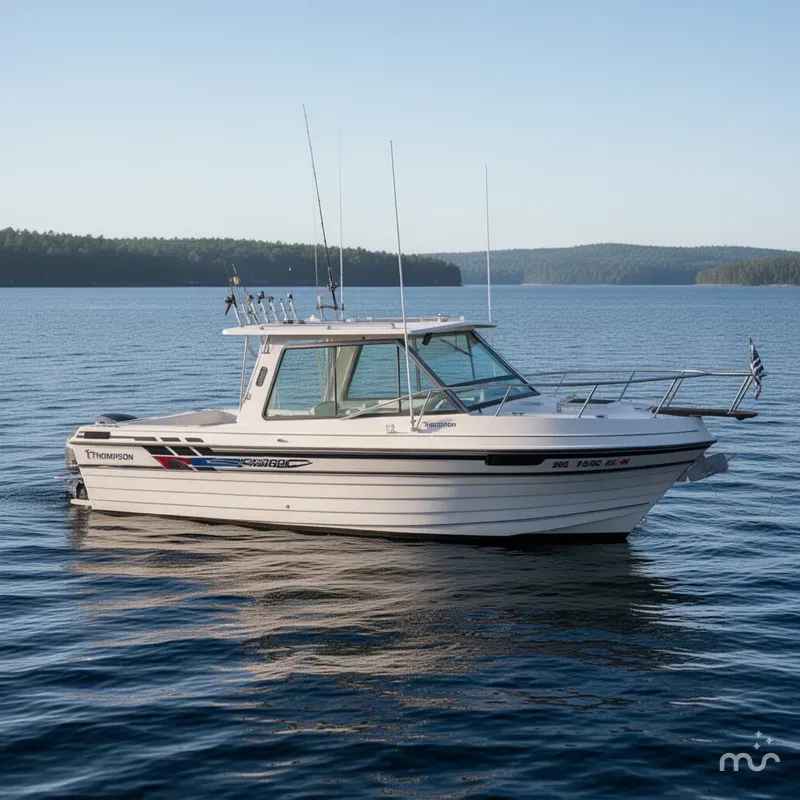 Slide: The Image of Thompson 240 Fisherman 1990 - 0