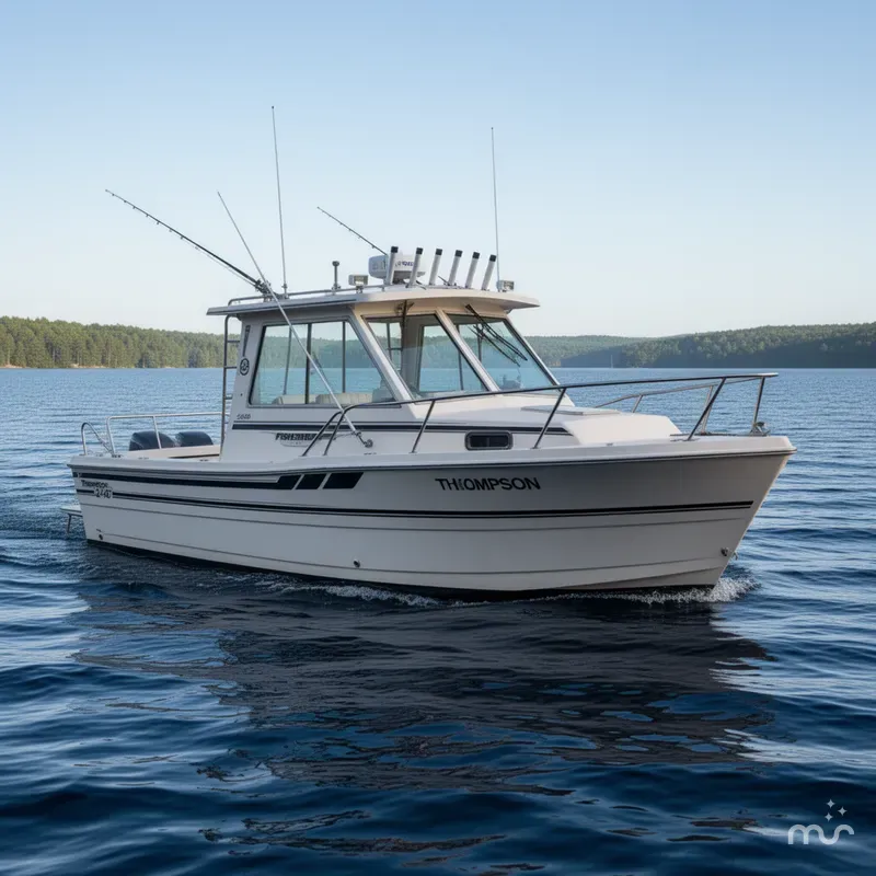 Slide: The Image of Thompson 240 Fisherman 1990 - 1
