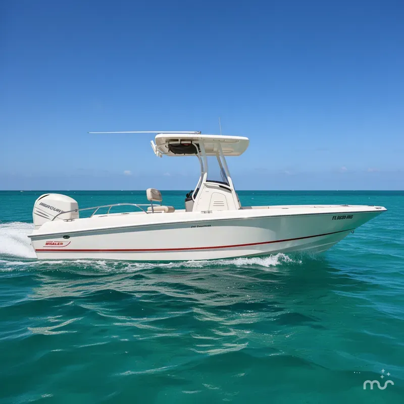 Slide: The Image of Boston Whaler 240 Dauntless 2017 - 0