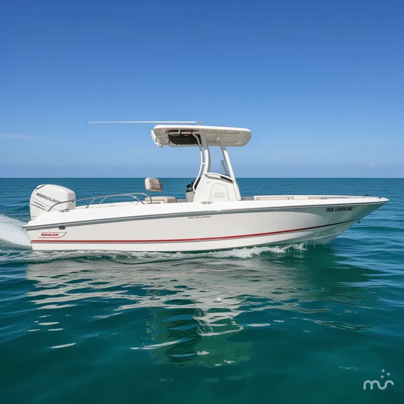 Slide: The Image of Boston Whaler 240 Dauntless 2017 - 4