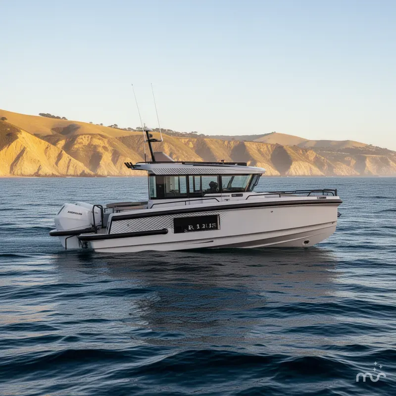 Slide: The Image of Axopar 37 XC Cross Cabin BRABUS Line with Aft Cabin 2025 - 0