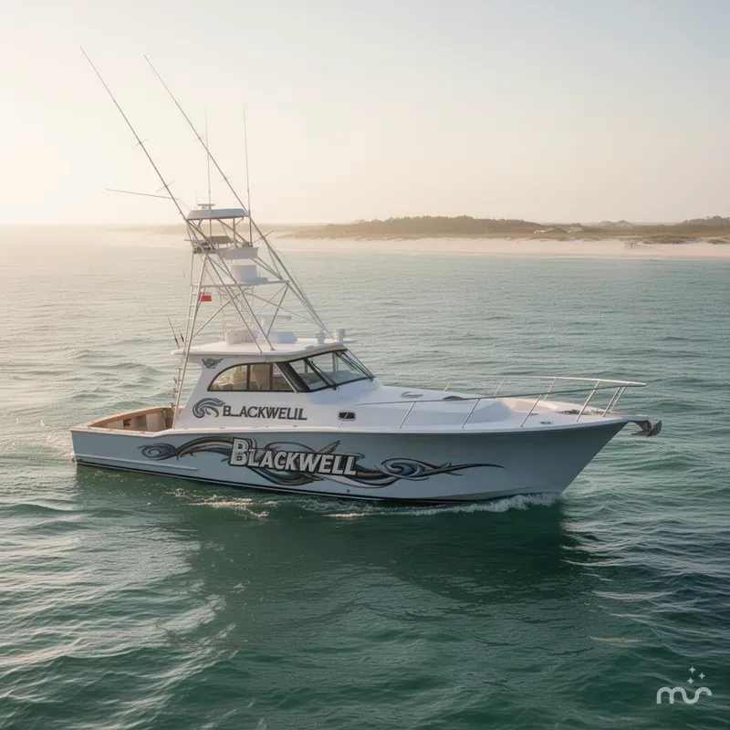 Slide: The Image of Blackwell Custom Walkaround Sportfish 2014 - 0