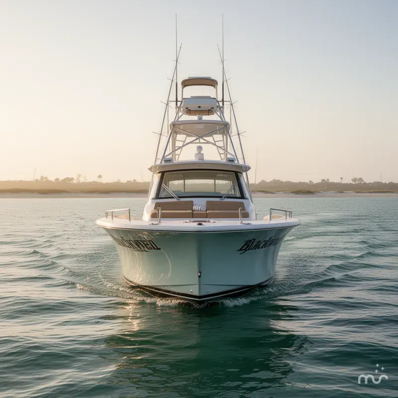 Slide: The Image of Blackwell Custom Walkaround Sportfish 2014 - 1