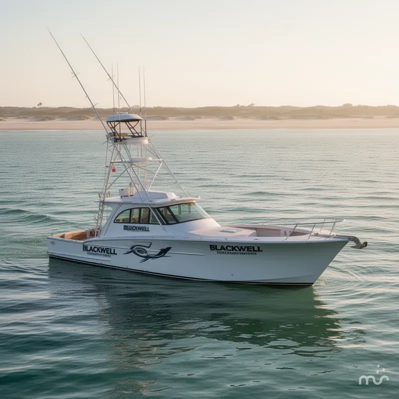 Slide: The Image of Blackwell Custom Walkaround Sportfish 2014 - 3