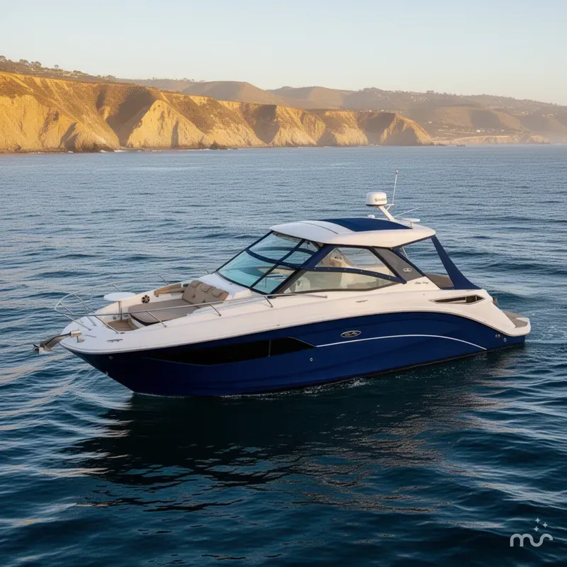 Slide: The Image of Sea Ray 320 Sundancer 2019 - 2