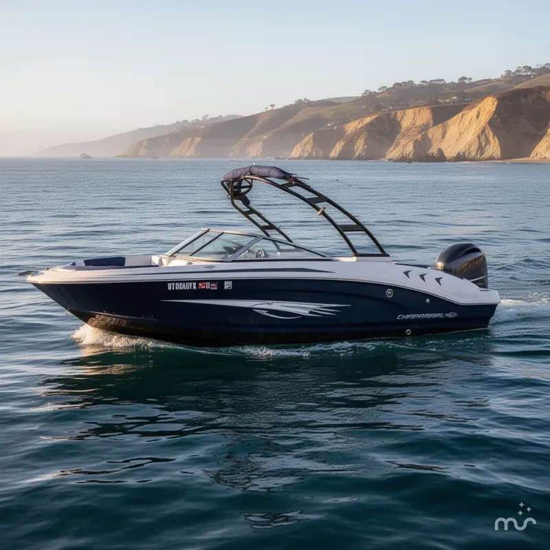 Slide: The Image of Chaparral 21 H2O Ski & Fish 2016 - 1