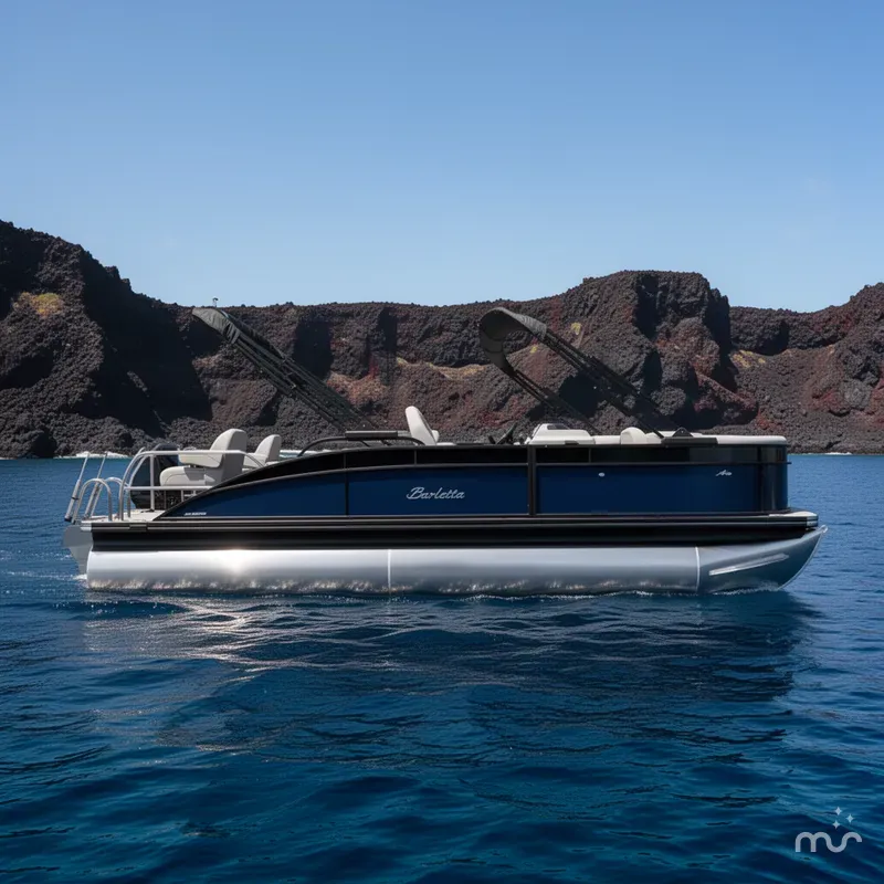 Slide: The Image of Barletta Aria Four-Point Fish A22F w/ 150HP Mercury! 2025 - 2