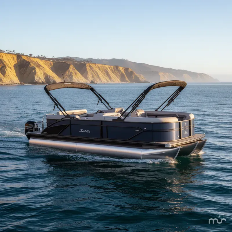 Slide: The Image of Barletta Cabrio Ultra-Lounge C24U 200HP Mercury! 2025 - 0