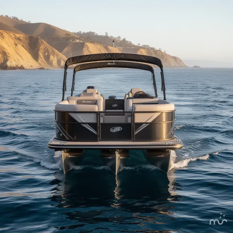Slide: The Image of Barletta Cabrio Ultra-Lounge C24U 200HP Mercury! 2025 - 3