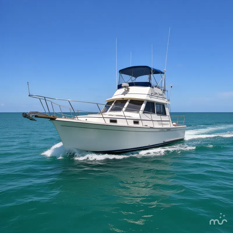 Slide: The Image of Cape Dory 33 Flybridge Cruiser 1990 - 2