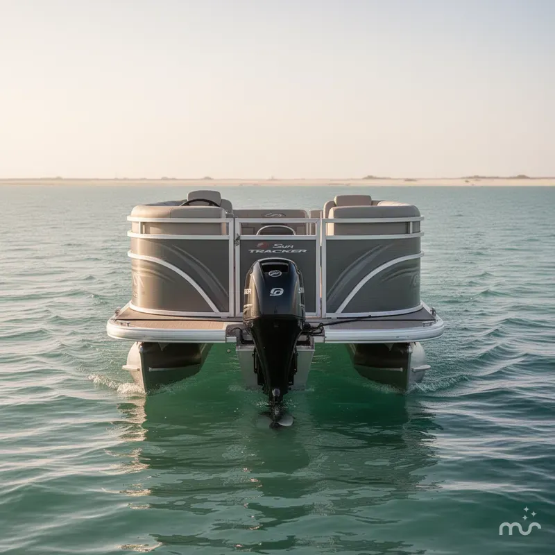 Slide: The Image of Sun Tracker Party Barge 20 DLX 2025 - 2