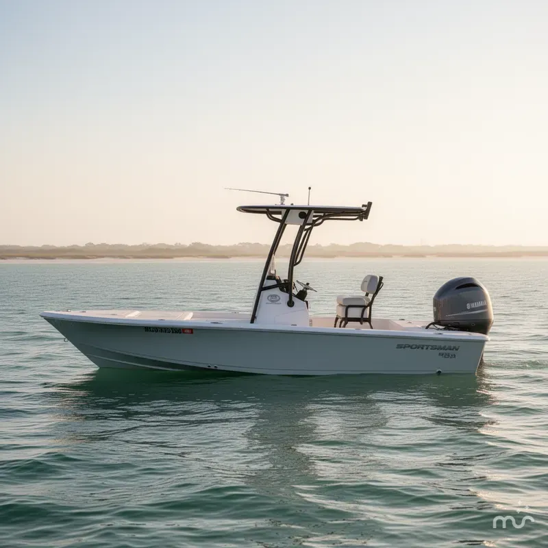 Slide: The Image of Sportsman Masters 207 Bay Boat 2019 - 1