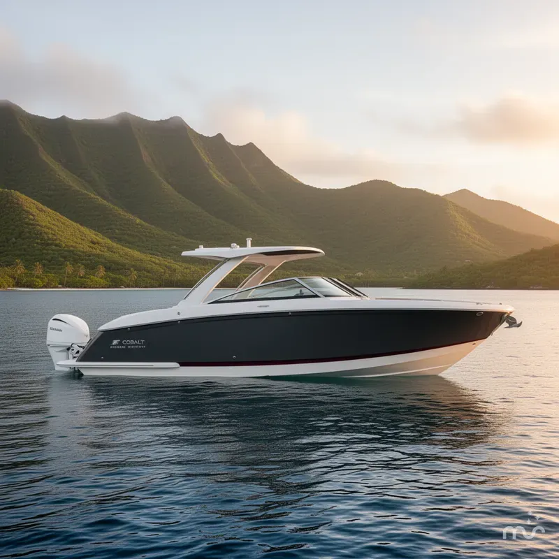 Slide: The Image of Cobalt R33 Outboard 2025 - 2