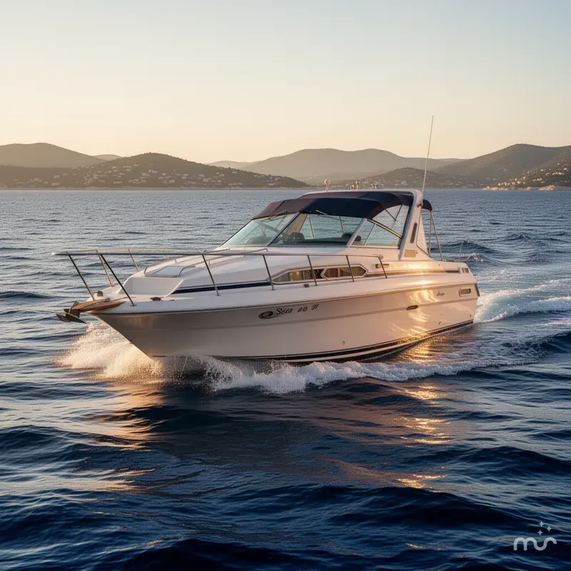 Slide: The Image of Sea Ray 270 Sundancer 1987 - 2