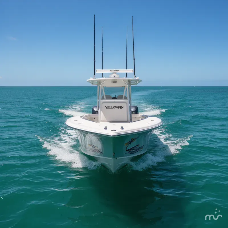 Slide: The Image of Yellowfin 32 Offshore 2014 - 1