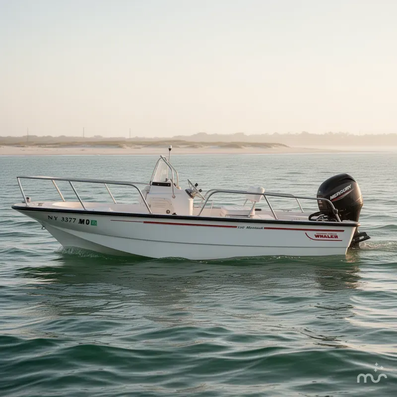 Slide: The Image of Boston Whaler 150 Montauk 2007 - 1