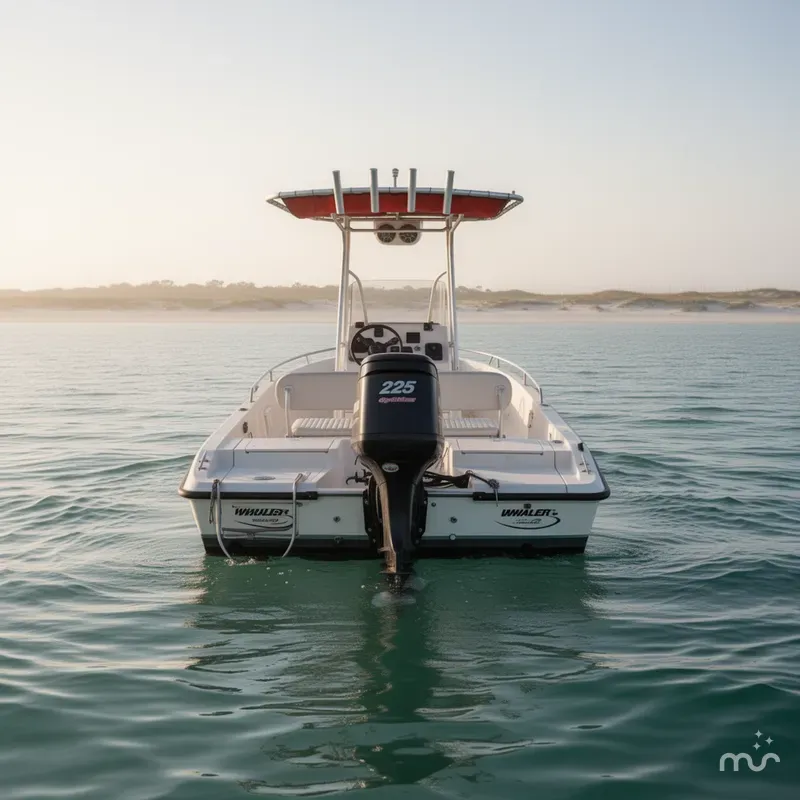 Slide: The Image of Boston Whaler 22 Dauntless 2000 - 2