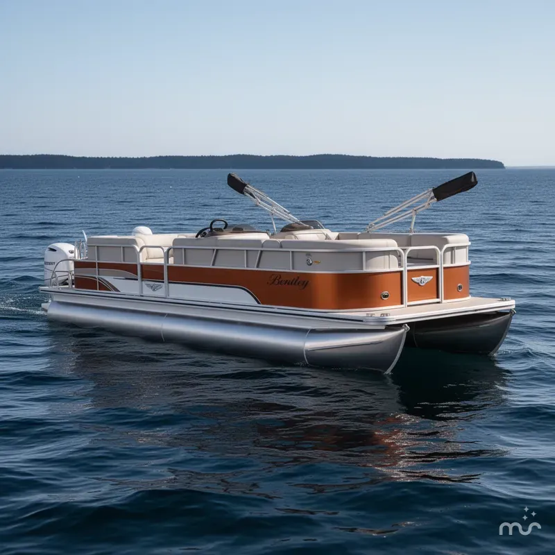 Slide: The Image of Bentley Pontoons 240 Fish 2008 - 0