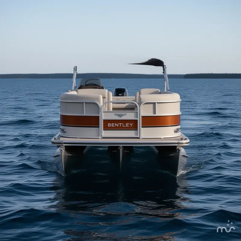 Slide: The Image of Bentley Pontoons 240 Fish 2008 - 2